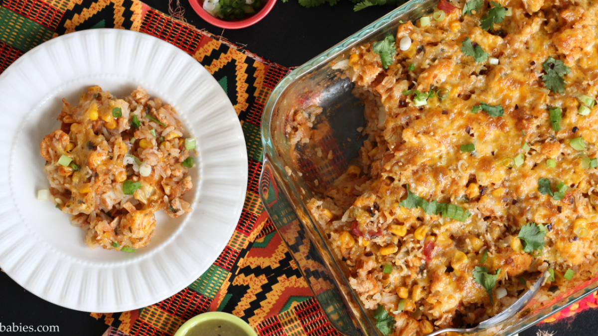 Southwestern Chicken Casserole (29g protein!) - Fit Foodie Finds